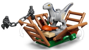 LEGO(R) JURRASIC WORLD Schwytanie welociraptorów