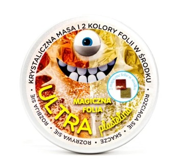 ULTRA PLASTELINA MAGICZNA FOLIA POMARAŃCZOWA