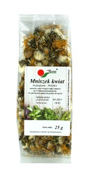 Mniszek lekarski kwiat Runo NA TRAWIENIE OCZYSZCZA