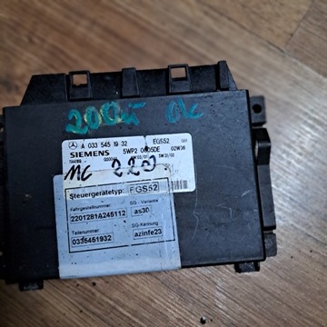 Mercedes W220 4.0 CDI STEROWNIK SKRZYNI 0335451932