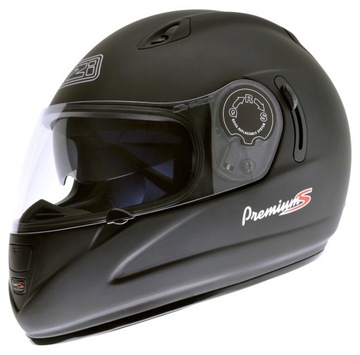 Kask integralny NZI Premium S Duo czarny matowy XL