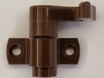 Крючок-крючок для замков Push Lock с решеткой правый, Hafele, коричневый