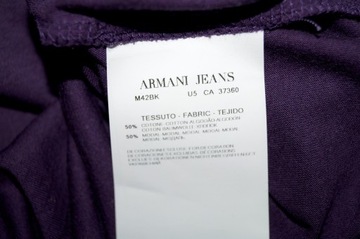 ARMANI JEANS oryginalna zdobiona bluzka NOWA 38