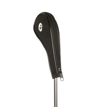 10x Zestaw żelaznych nakryć głowy na główkę kija golfowego, ochraniacz na główkę kija golfowego, czarny