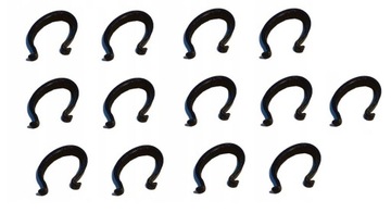 13x klips , kilisy , zaczep klamra plandeki folii Bestway Intex 50mm czarne