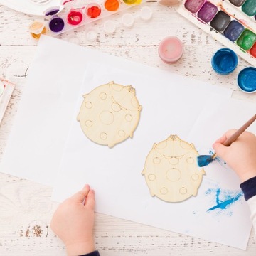 20 шт. НЕОБРАБОТАННЫЕ ДЕРЕВЯННЫЕ ВЫРЕЗЫ БЕДРОНКА