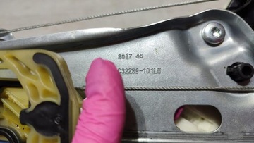 MECHANIZMUS OKNO LEVÝ ZADNÍ OPEL ASTRA K