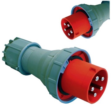 Wtyczka siłowa przenośna WP635 63A 5P 400V 6h IP67