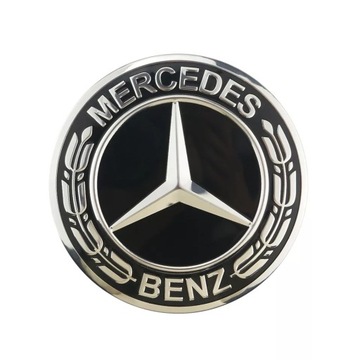 MERCEDES ZNACZKI NAKLEJKI EMBLEMATY 75mm ALUMINIUM