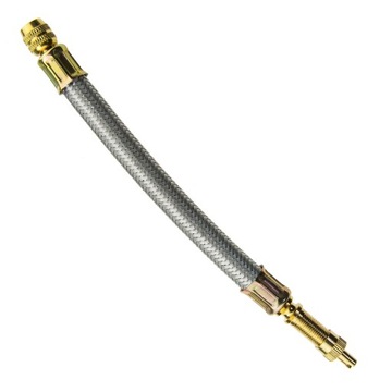 GUMOWA PRZEDŁUŻKA Z OPLOTEM ADAPTER WENTYLI DO POMPOWANIA KÓŁ 160MM STIX
