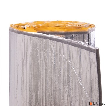 FOAM SOUND SOUNDING MAT 1CM CLUE ALUMINIUM ROLL шумоизоляция автомобиля