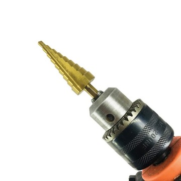 КОНИЧЕСКОЕ СТУПЕНЧАТОЕ СВЕРЛО, 3 шт. HSS TYTAN