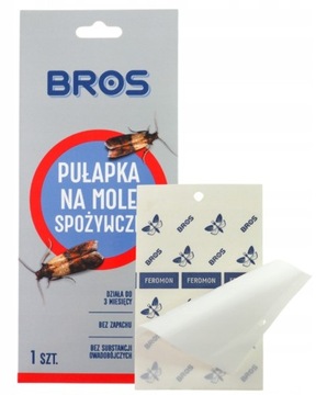 BROS - LEP PUŁAPKA KLEJ NA MOLE SPOŻYWCZE FEROMONY