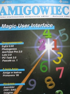AMIGOWIEC Pismo użytkowników komputerów Amiga 4/95