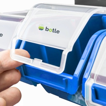 Контейнер для хранения с крышкой, 120х195х90.