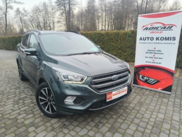 Ford Kuga II SUV Facelifting 1.5 EcoBoost 150KM 2018 Ford Kuga St Line Ledy Panorama Xenon MANUAL Piekna GWARANCJA, zdjęcie 3