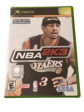 XBOX NBA 2K3 NBA2K3 BOX CLASSIC NTSC