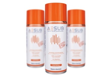 Sprej Aesub Orange 400 ml 3 ks pro 3D skenování