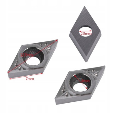 10 ШТ. ТВЕРДОСПЛАВНЫЕ ВСТАВКИ ТОКАРНЫЙ СТАНОК С ЧПУ