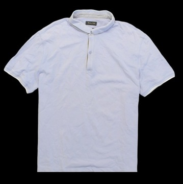 MASSIMO DUTTI _ ŚWIETNA KOSZULKA POLO Z LOGO _ XXL