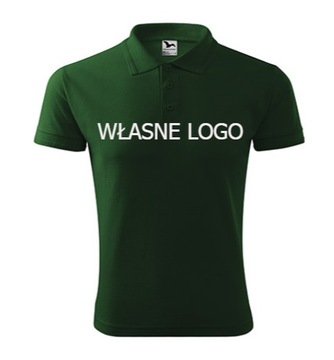 KOSZULKA POLO Z LOGO FIRMY REKLAMOWA NADRUK