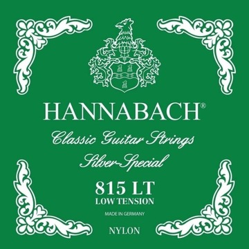 Hannabach Struny do gitary klasycznej Serie 815 LT