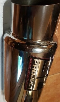 SC PROJECT Alu Emblem Глушитель Выхлопная труба + Бесплатно