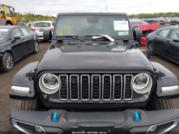 Jeep Wrangler IV 2024 Jeep Wrangler Jeep Wrangler Sahara 4XE od firmy ubezpieczeniowej 2.0 375KM, zdjęcie 7