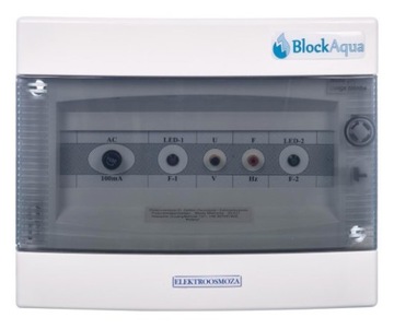 Bezinwazyjne osuszanie elektroosmoza Block Aqua