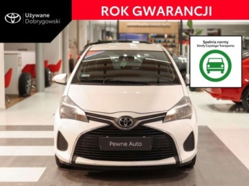 Toyota Yaris III Hatchback 5d Facelifting 1.0 VVT-i 69KM 2016 Toyota Yaris 1.0 Active EU6 Benzyna 69KM