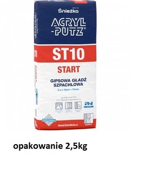 Gładź gipsowa szpachla Acryl-Putz st10 2,5 kg