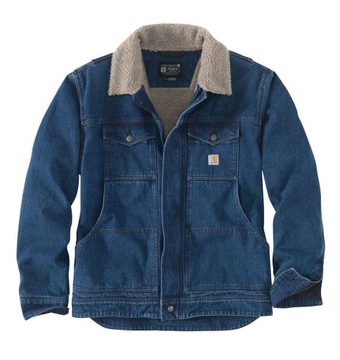 Kurtka Jeansowa Carhartt Denim Sherpa Beech