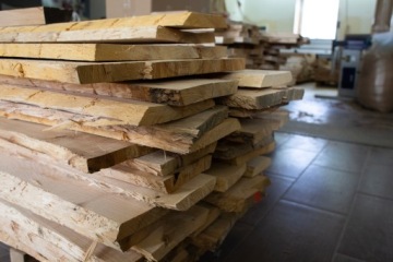 Дрова в картонной коробке 15 кг Дрова твердых пород для камина DRY
