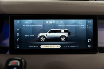 Land Rover Defender IV (L663) Hard Top 90 3.0D R6 250KM 2023 Land Rover Defender 110 3.0D 250KM. Salon PL. FV., zdjęcie 38