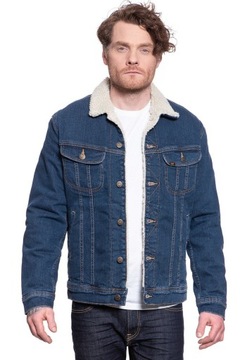 Męska kurtka jeansowa Lee SHERPA JACKET M