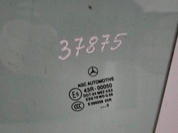 SKLO (OKNO) DVEŘE PŘEDNÍ LEVÝ MERCEDES SL R231 11- AGC AUTOMOTIVE