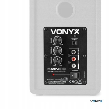 2 активных монитора мощностью 60 Вт для компьютера-микшера