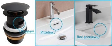 Установите: SIPHON SIPHON для раковины + Click-Klak Cork с черной передачей