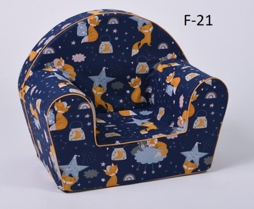 FOTEL FOTELIK BABY PUFA DLA DZIECI z pianki