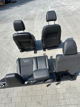 FORD KUGA MK2 ESPACE USA SEDADLA KŮŽE KOŽENÝ POLOKOŽENÝ