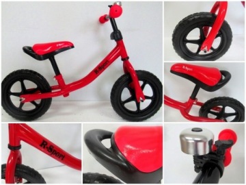 Беговел R1r R-Sport, колеса EVA, колокол