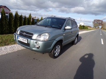 Hyundai Tucson I SUV 2.0 i 16V 141KM 2007 HYUNDAI TUCSON 2.0 BENZ ZAMIANA SKÓRA ALU, zdjęcie 1