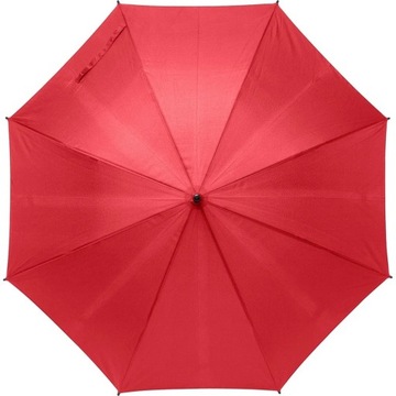 Parasol automatyczny RPET, pongee 190T, czerwony