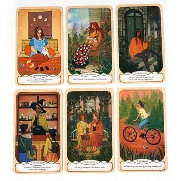 78 шт. Карты Уютная Колода Таро Ведьмы Ежедневные карты Таро идеально подходят для начинающих