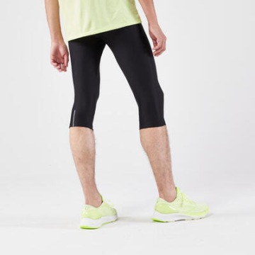 Короткие мужские беговые леггинсы Kiprun Run 100