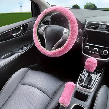 МЕХОВОЙ ЧЕХОЛ НА РУЛЬ ЖЕНСКИЙ ДЛЯ МЕХОВОГО КОМПЛЕКТА АВТОМОБИЛЯ