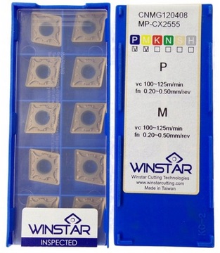 NÓŻ TOKARSKI 20x20 20mm MCLNR 2020 K12 PŁYTKI CNMG 120408 STAL INOX