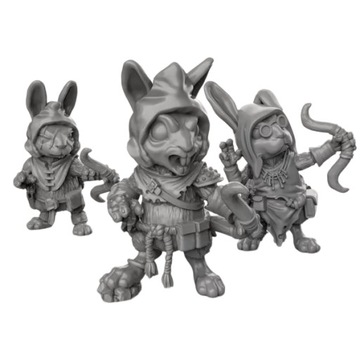 Rabbits with bows