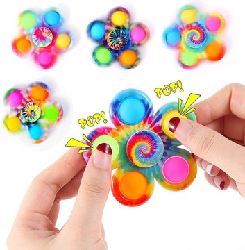 KALENDARZ ADWENTOWY ZESTAW ZABAWEK ANTYSTRESOWYCH FIDGET TOYS BUBBLE