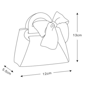 5 sztuk kreatywnego pudełka na upominki weselne torebka ze skóry PU w kolorze pomarańczowym